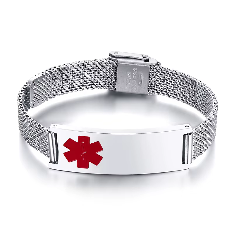 Bracelet de montre en acier inoxydable pour homme, réglable, personnalisé, classique, nature intempo