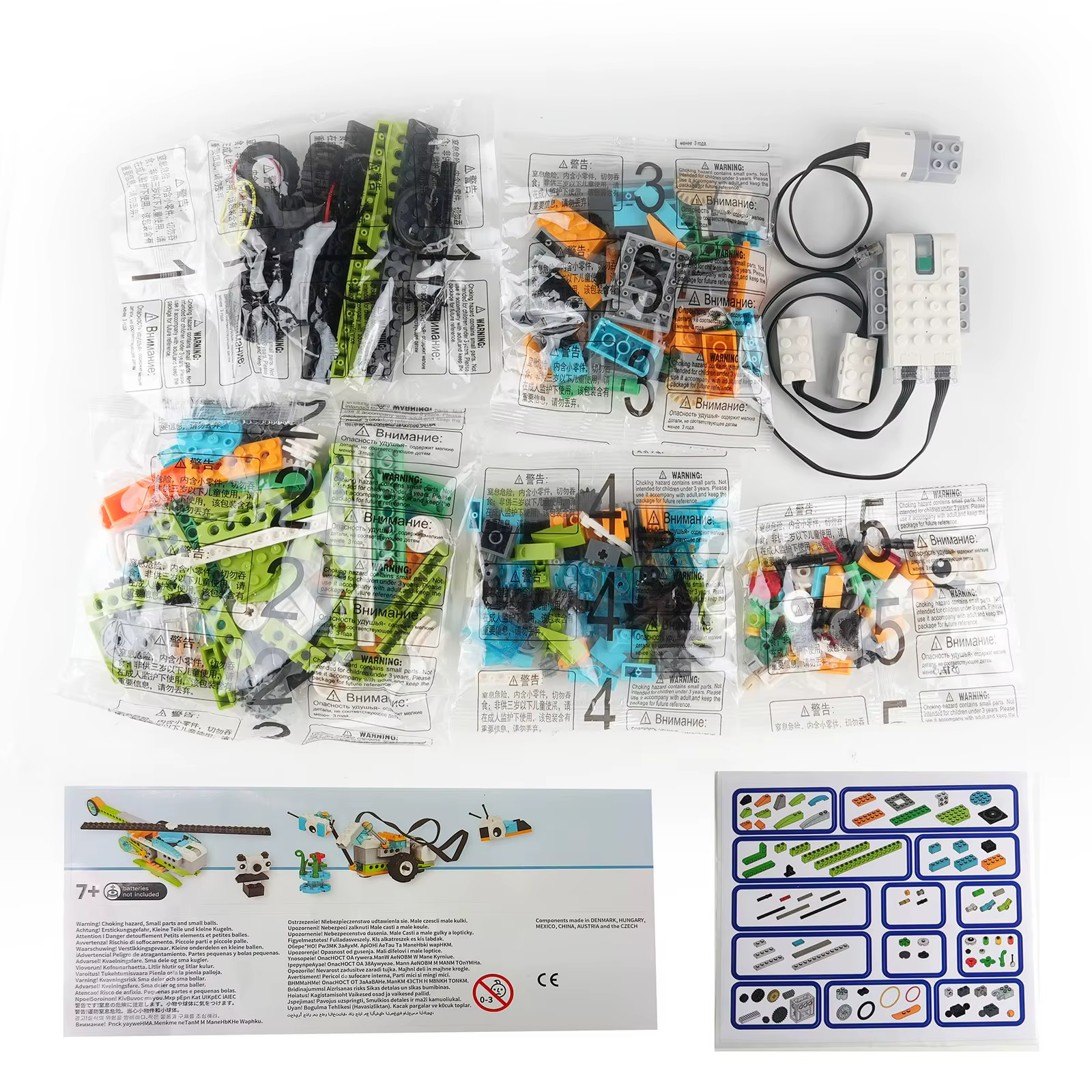 We.Do 2.0 Core Set Robot de programmation 45300 blocs de construction électroniques bricolage jouets