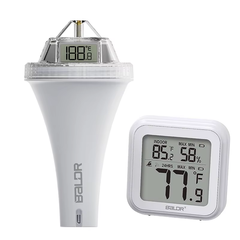 BALDR-Piscine Therye.com flottante numérique sans fil, avec récepteur de température à distance