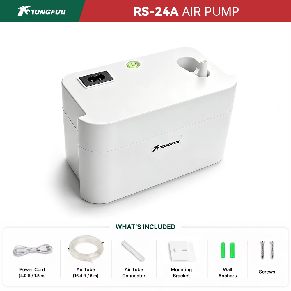 Pompe à eau électrique auto-amorçante TUNGFULL 100V-240V pour climatiseur domestique, mini pompe à e