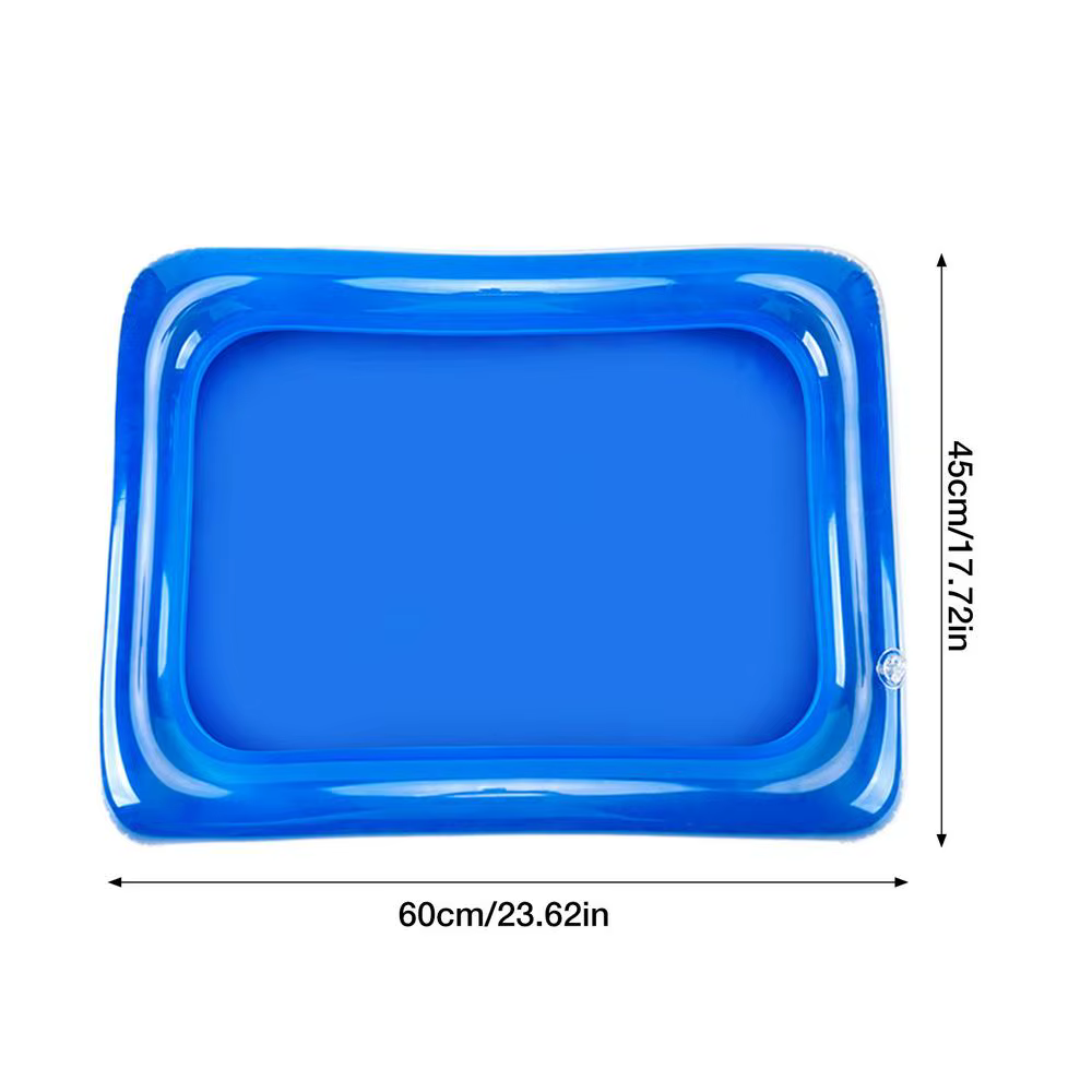 Bassin de lavage des pieds gonflable pour l'entrée de la piscine, pour enfants, adolescents, adultes