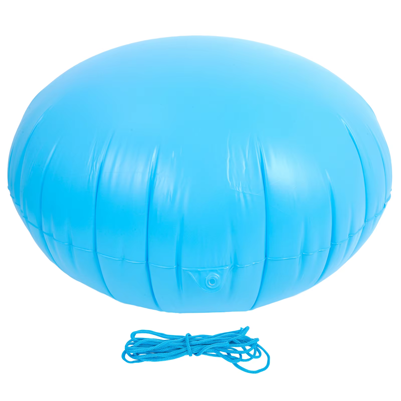 Grand oreiller gonflable rond pour piscine hors sol, oreiller d'air d'hivernage pour couverture de p