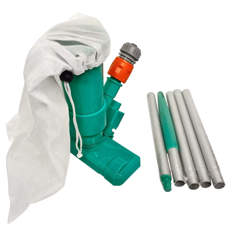 Aspirateur à jet subaquatique pour piscine avec brosse, accessoire de nettoyage pour piscine, spa, s