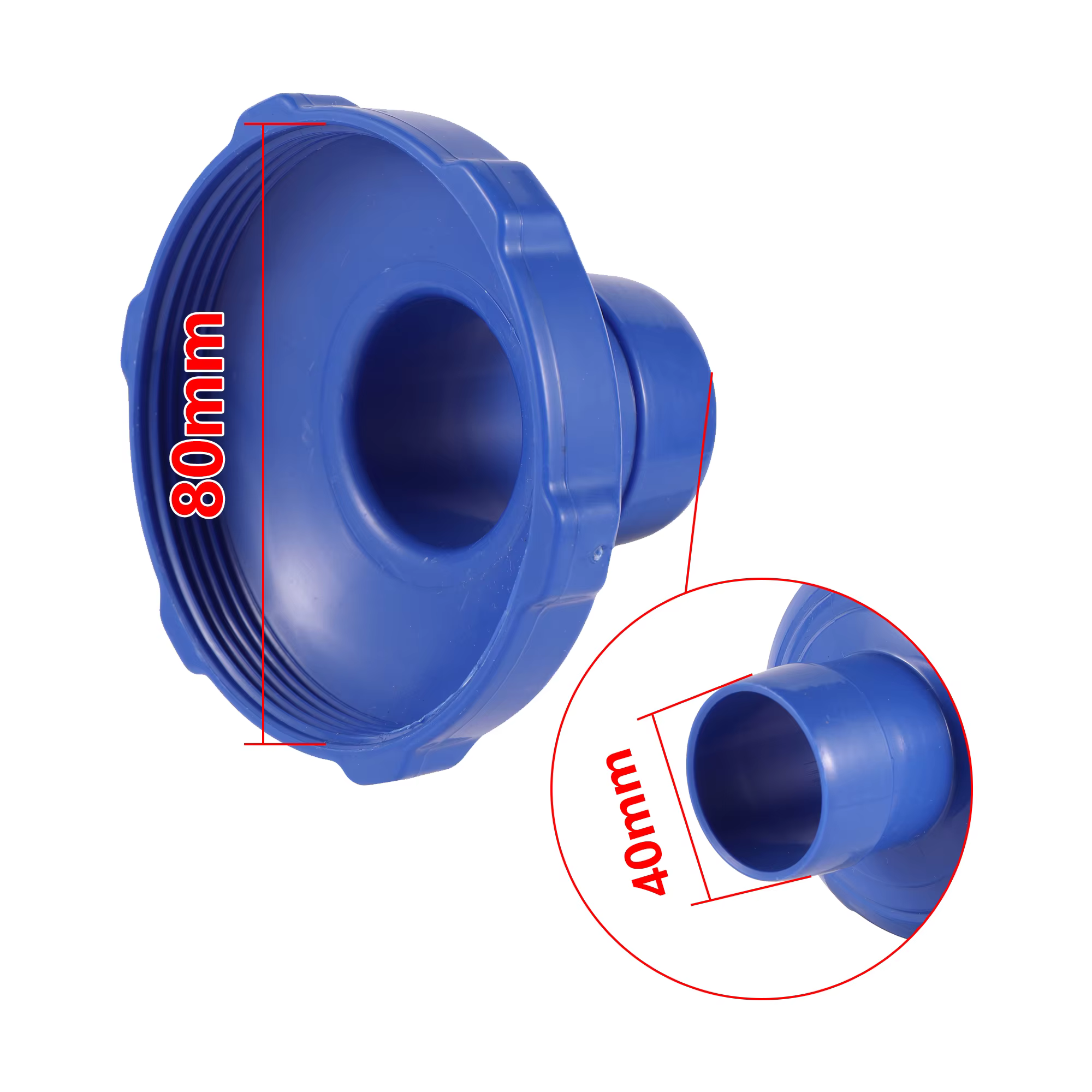 Adaptateur B de montage de tuyau d'écumoire de kit de piscine, pièces de piscine Intex avec tuyau de