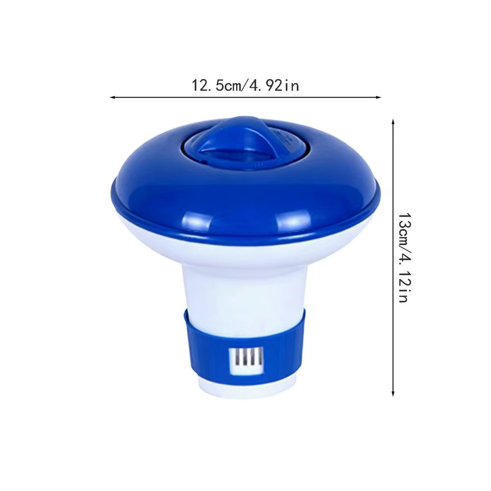 Flotteur de chlore portable et réglable pour piscine, distributeur de comprimés de 5 pouces pour spa