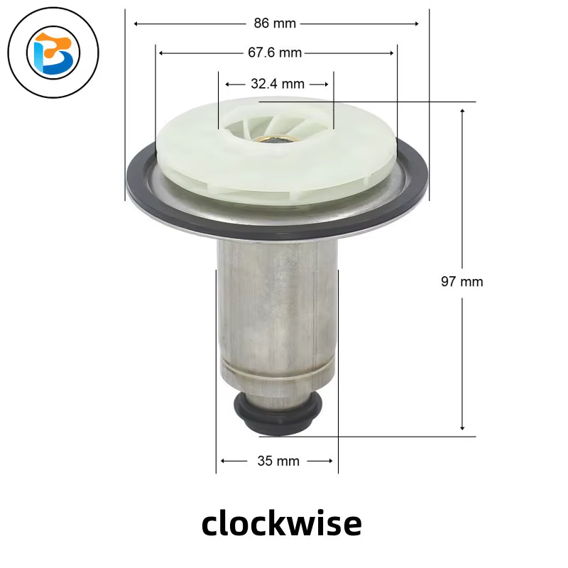 Rotor de moteur de pompe de circulation d'eau pour chaudière à gaz, pour Viessmann 7839621 7877731 W