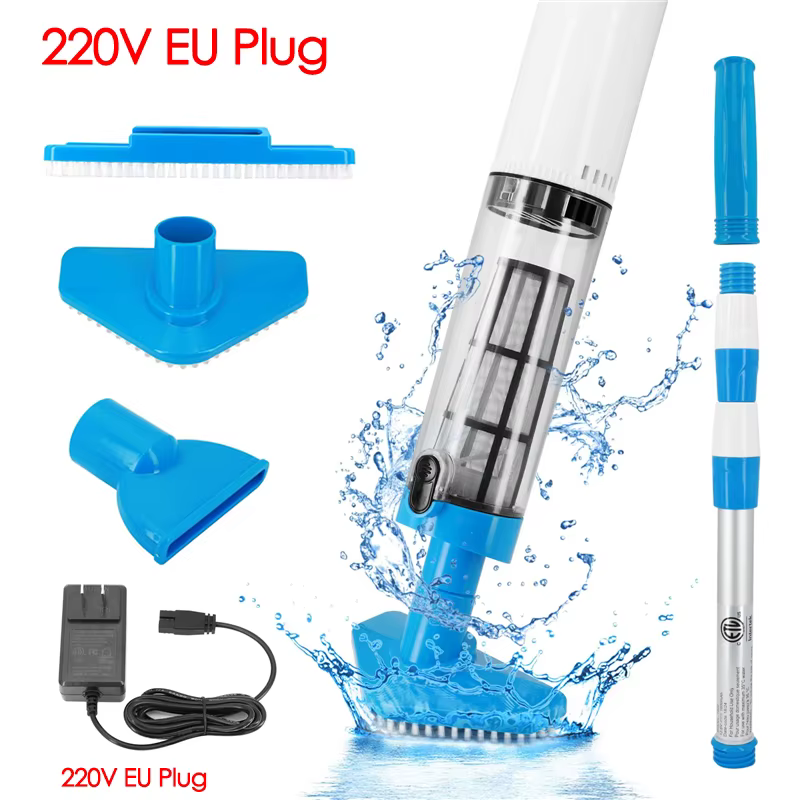 Aspirateur de piscine portatif Rechargeable sans fil 3 en 1, pour spas, bains à remous, petites pisc