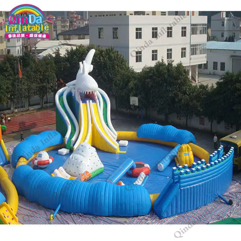 Parc aquatique flottant gonflable pour enfants et adultes, piscine, commercial, extérieur