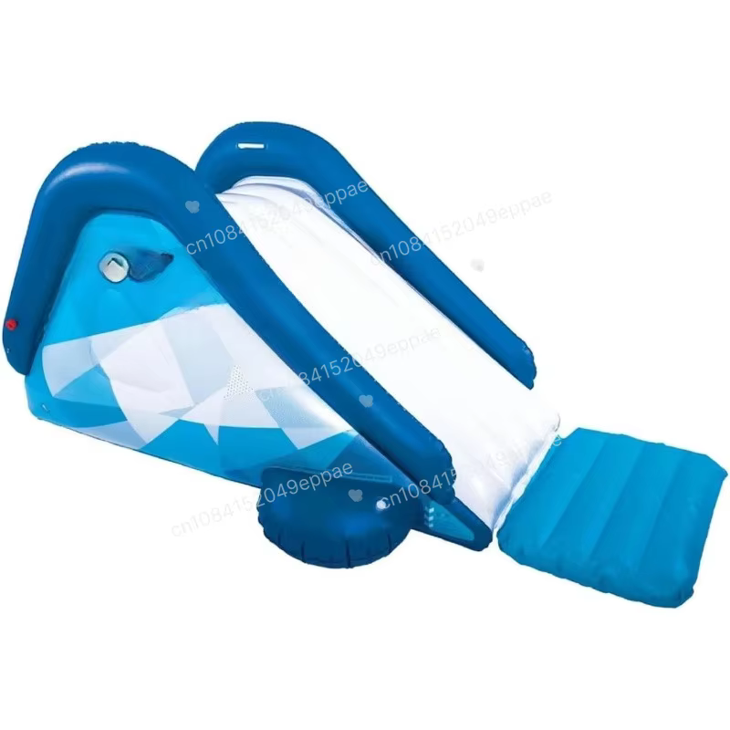 Structures aquatiques gonflables pour enfants, toboggan aquatique gonflable, piscine à double tobogg