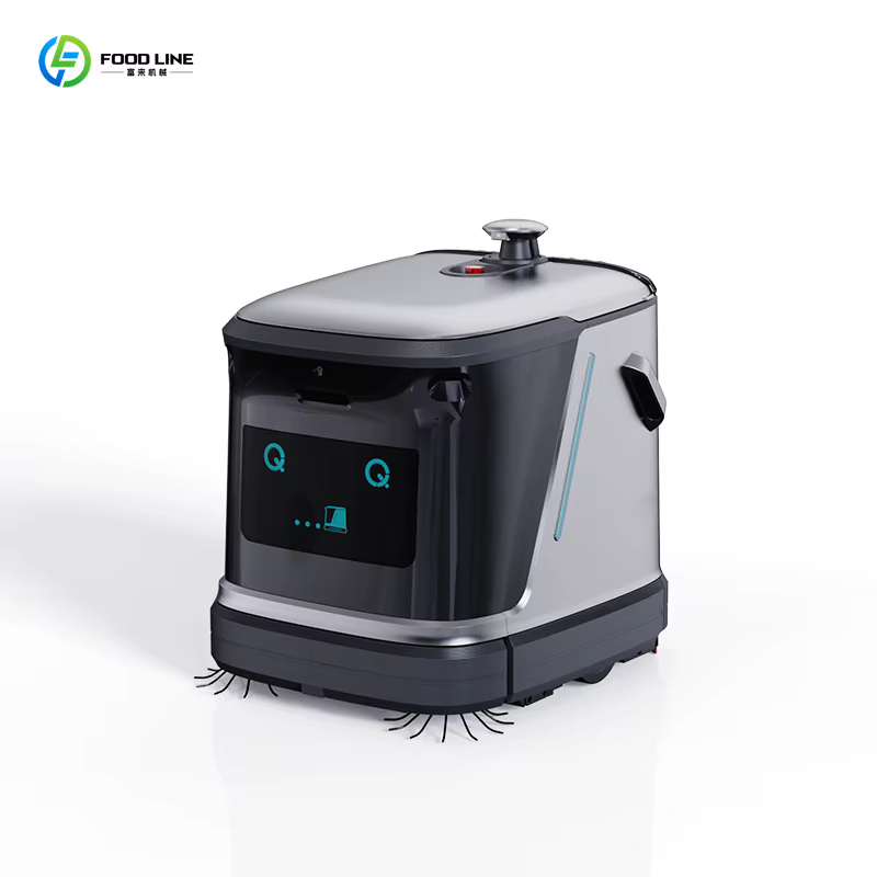 Robot laveur commercial avancé personnalisé, nettoyeur de sols autonome équipé d'une fonction de car