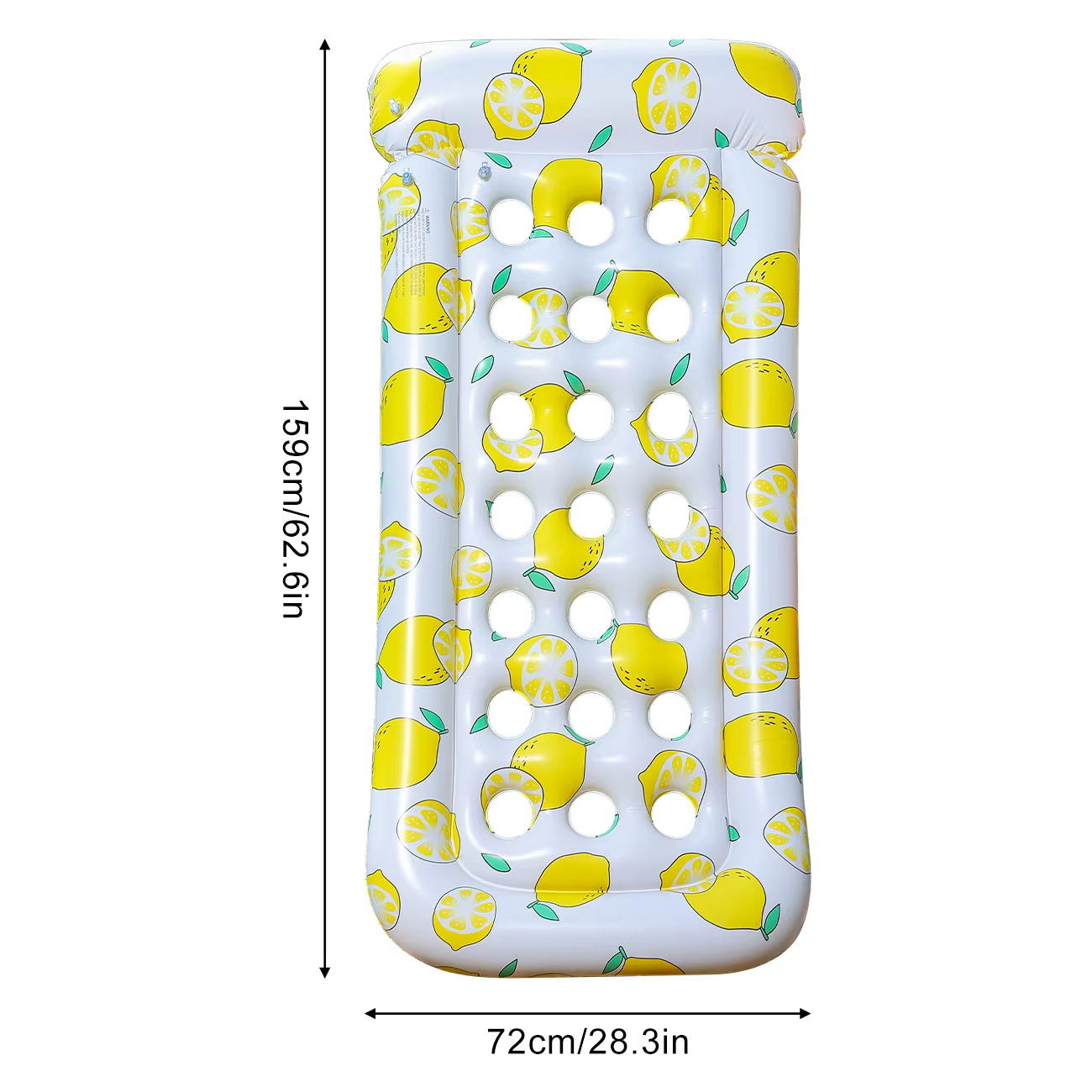 1 chaise longue de piscine et flotteurs gonflables, idéaux pour flotter dans les piscines et pour le