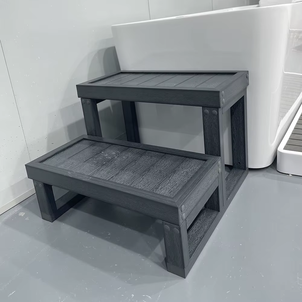 Baignoire Spa Extérieure de Haute Qualité pour Piscine, Bain de Glace, avec Échelle 2 places pour Ex