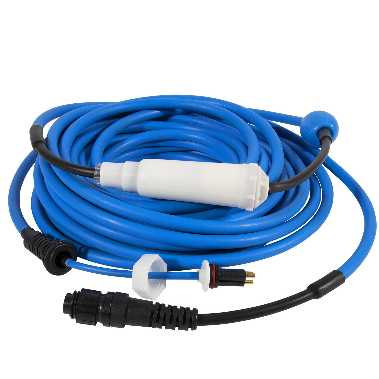 Câble bleu 9995873 avec connecteur pivotant pour robots nettoyeurs de piscine Dolphin Supreme M4 M5,