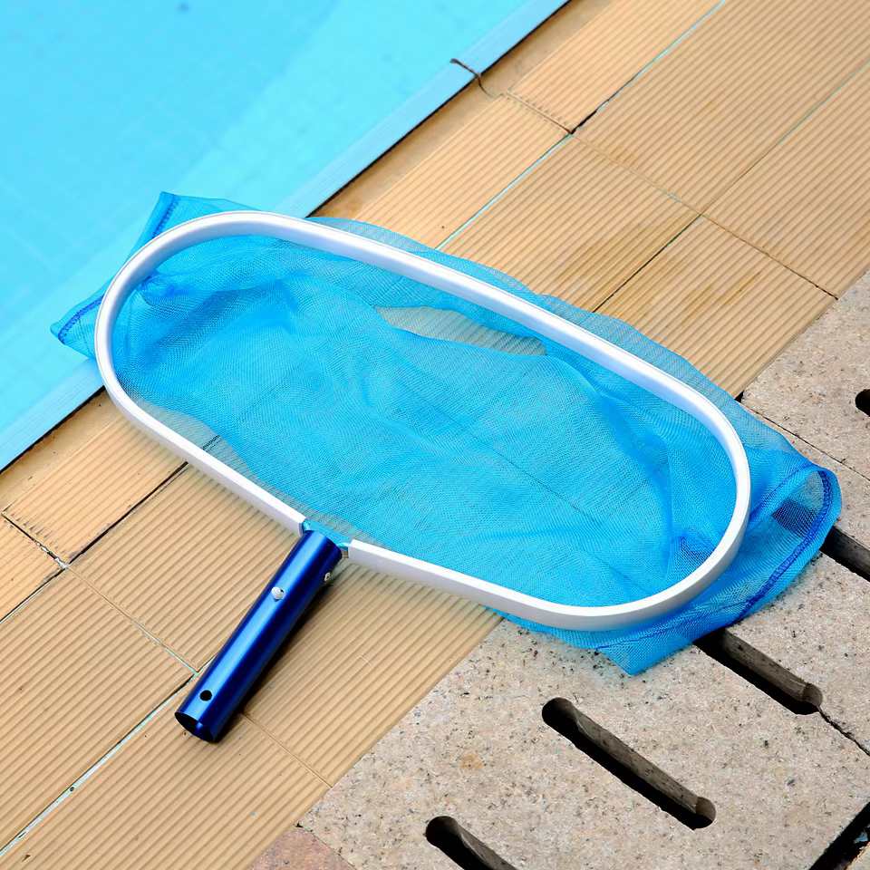 Filet de Piscine à Mailles pour Nettoyage du Cuir oral elu, Outil de Spa