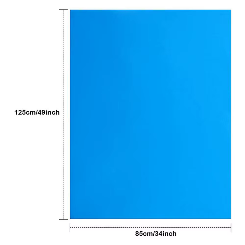 1 pièce de patch auto-adhésif sous-marin pour piscine 125x85cm, kit de réparation de piscine en PVC,