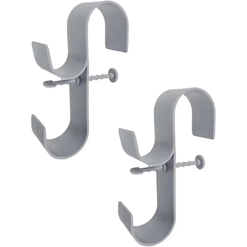 Support de filet à feuilles pour piscine et outils de nettoyage, crochets télescopiques réglables, s