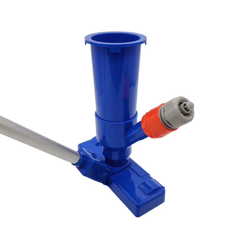 Tête d'aspirateur de piscine avec sac de brosse, Kit de nettoyage pour filtre de piscine et nettoyeu