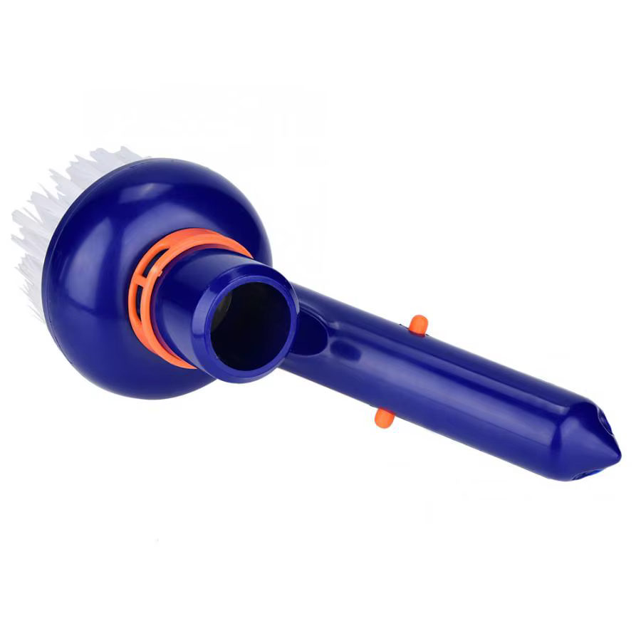 Brosse d'aspiration pour piscine avec poils en nylon pour le nettoyage des sols et des surfaces