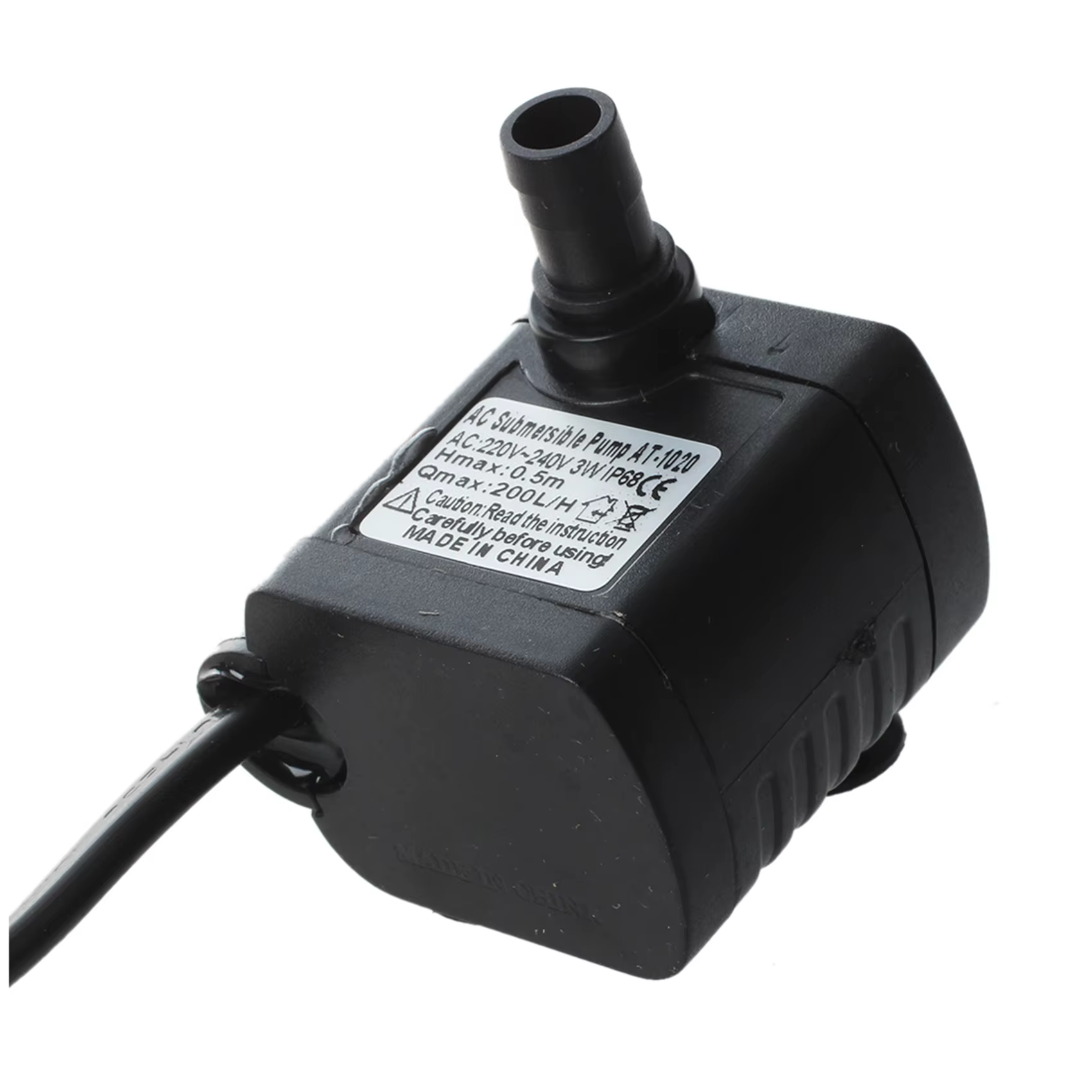 AFOURT-2X AC 220 V 3 W pompe à eau Submersible pour Aquarium étang fontaine prise ue