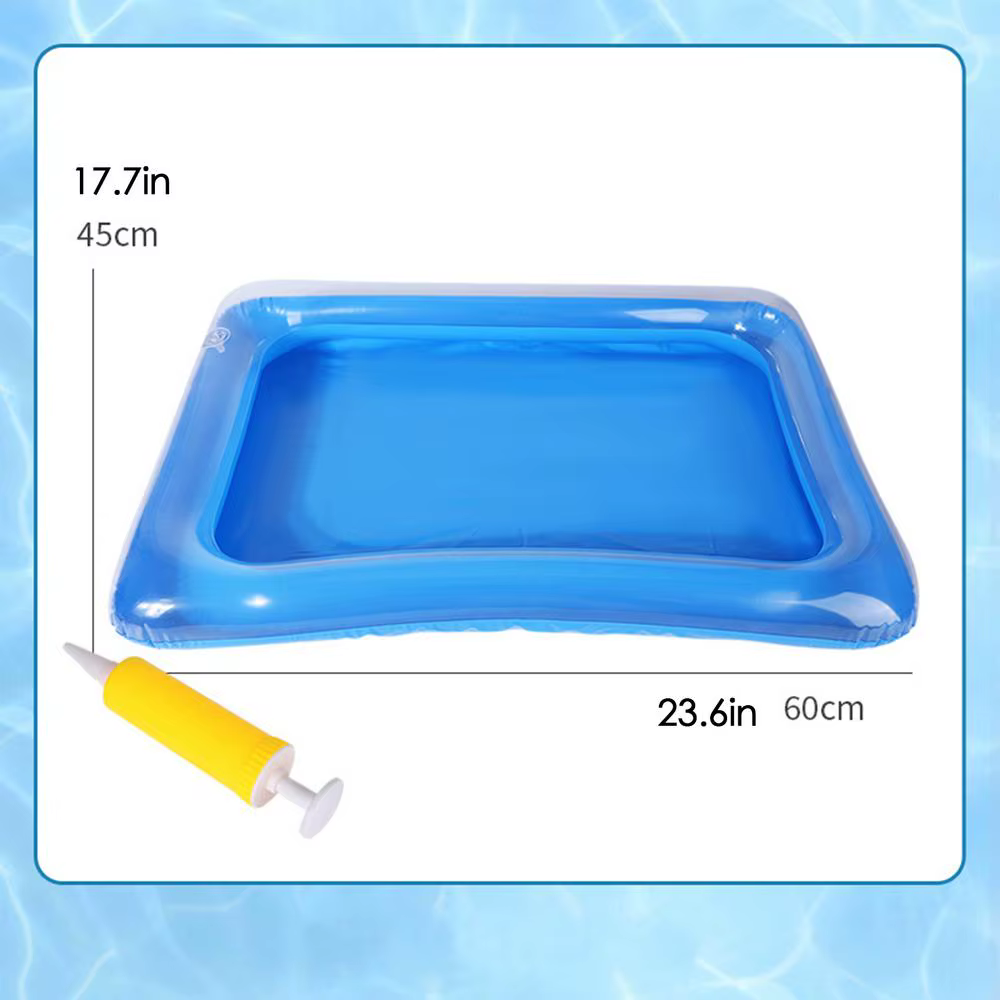 Bassin de pieds gonflable pratique bain de trempage des pieds piscine bain de pieds bassin de stocka