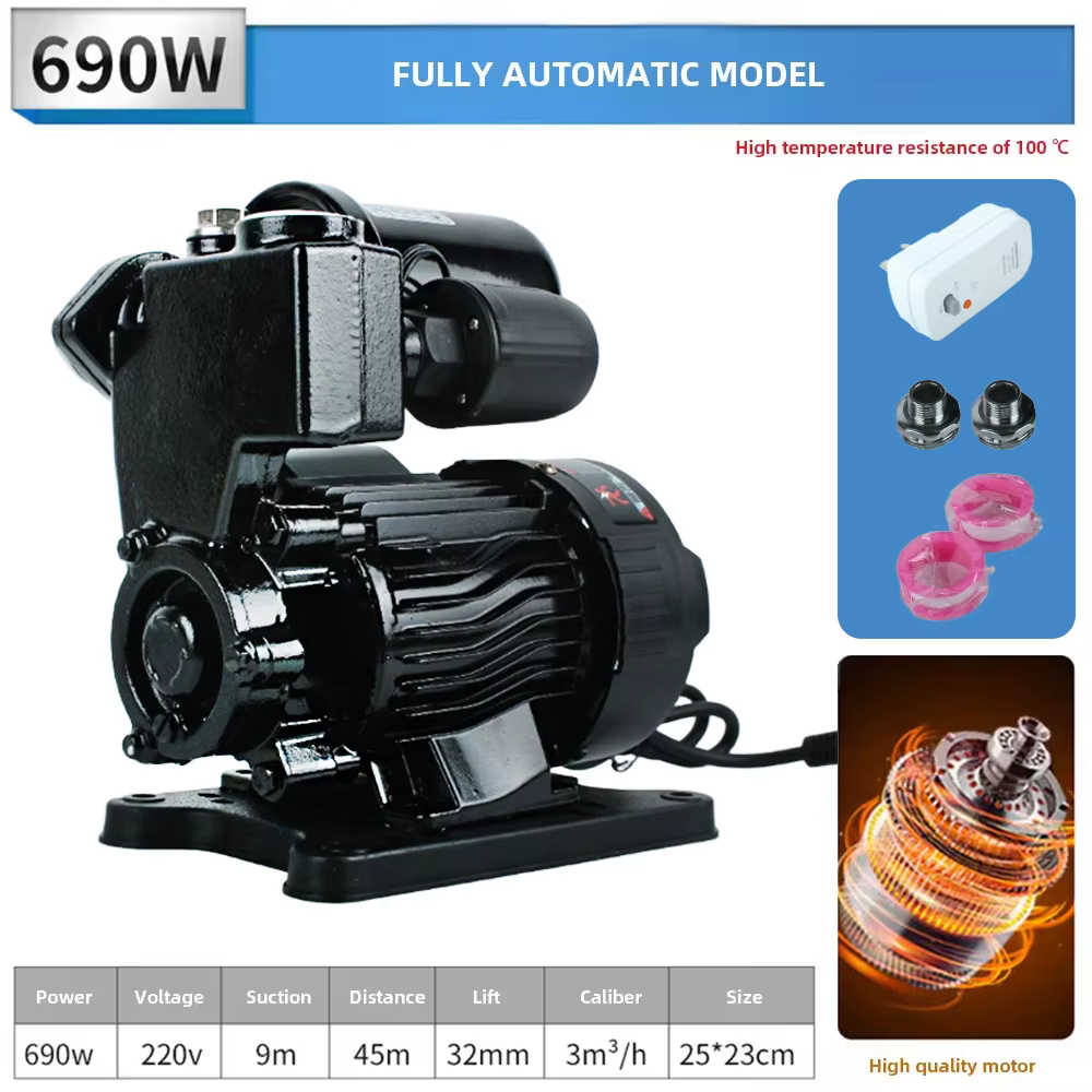 Pompe à eau 220V, pompe Booster à affichage numérique, pompe à eau du robinet automatique, pompe pre