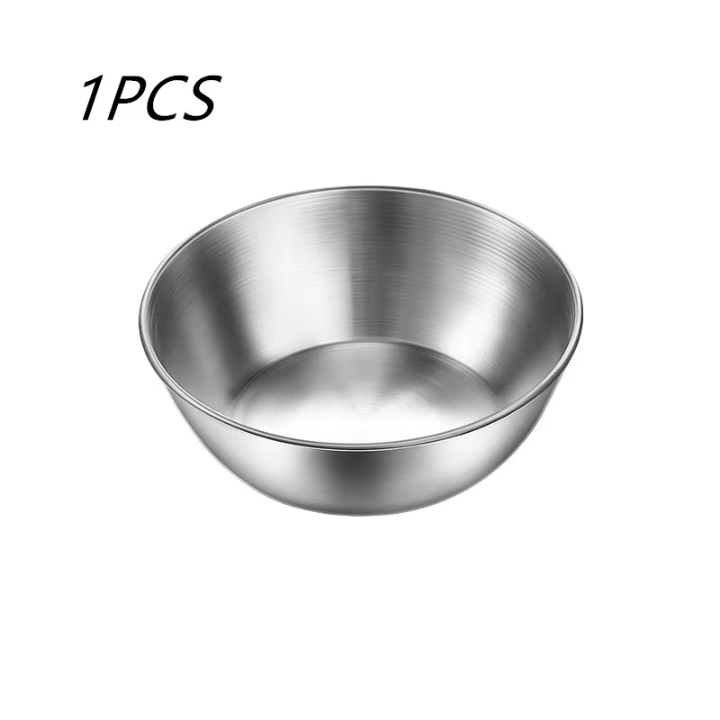 Plat à tremper plats à Sauce en acier inoxydable Mini soucoupes individuelles bol plats d'assaisonne