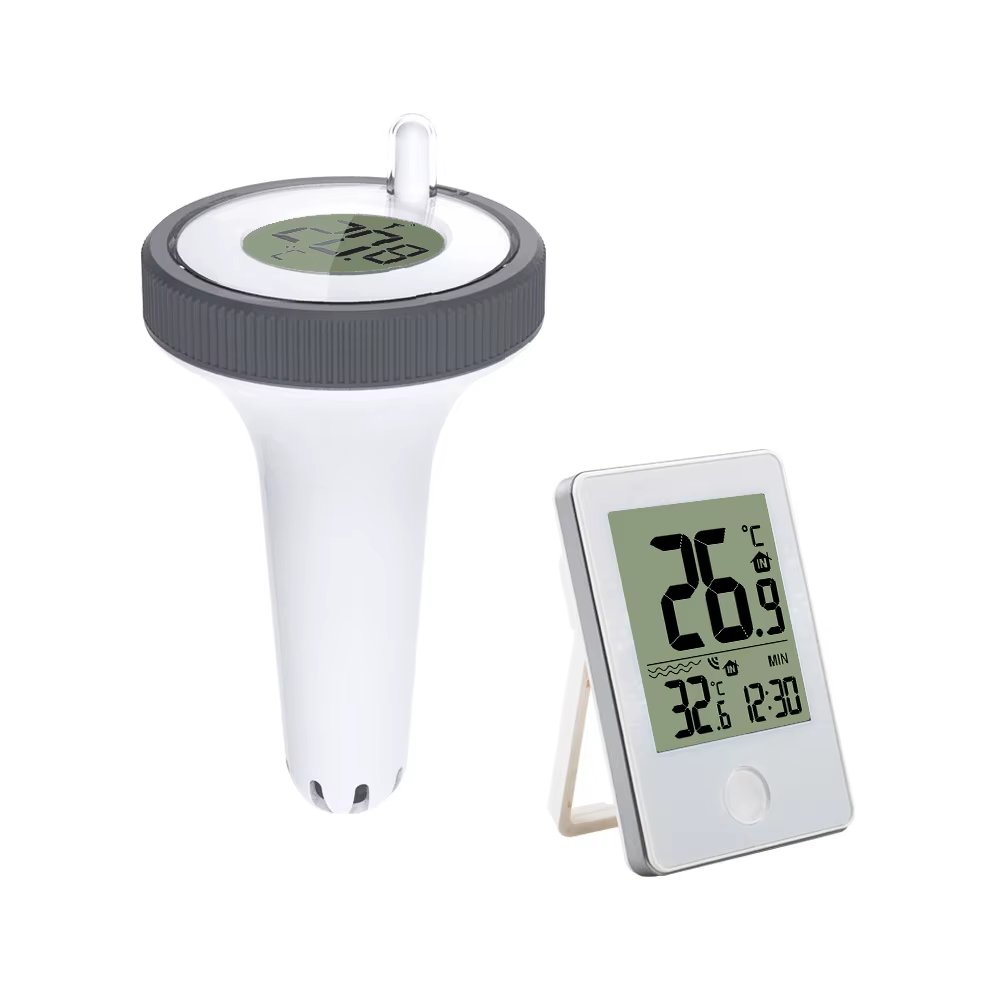 Therye.com-Moniteur de température flottant sans fil pour piscine, bain, SPA, aquariums, numérique L