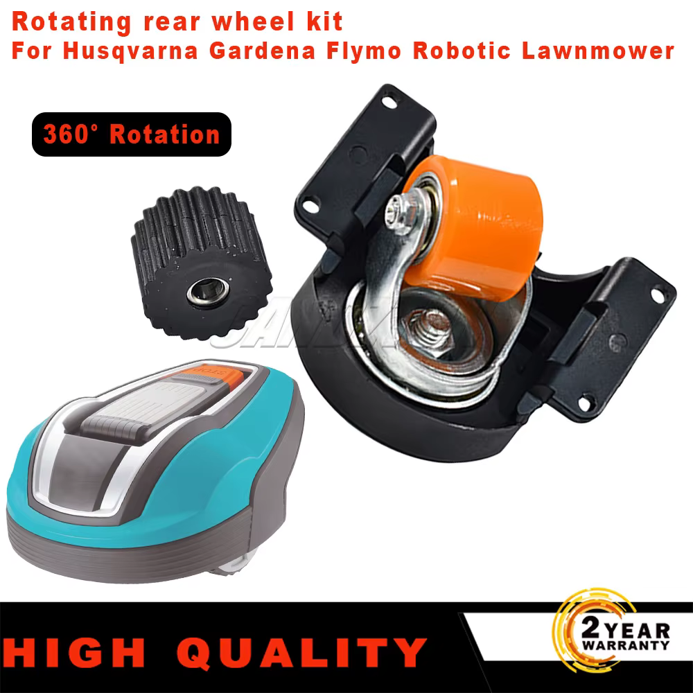 Nouvelle roue arrière entièrement rotative à 360 degrés pour tondeuse robot Husqvarna Gardena R38Li