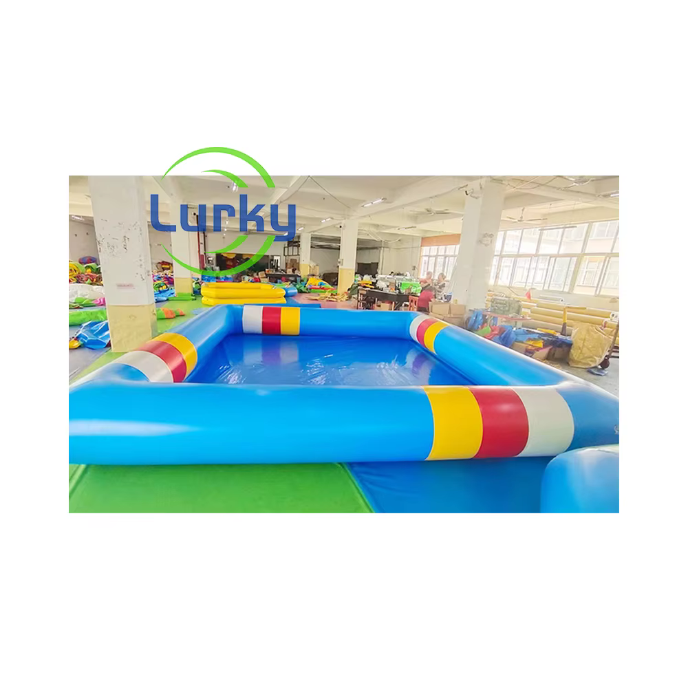 Ensemble facile gonflable piscine familiale hors sol pour enfants