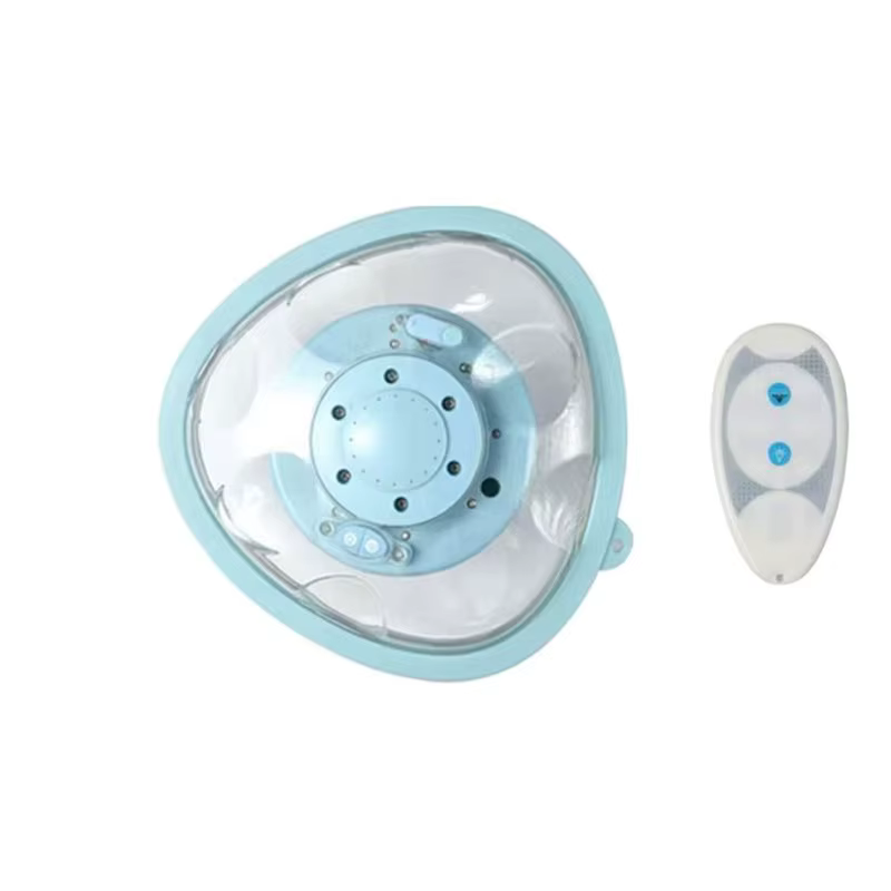 Fontaine d'eau flottante BSEVB avec lumières sous-marines, pompe alimentée, pour extérieur, 2 modes