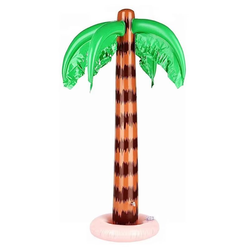 Cocotier gonflable 90cm/35.43 pouces, 1 pièce, palmier, piscine, plage, décoration de fête, accessoi