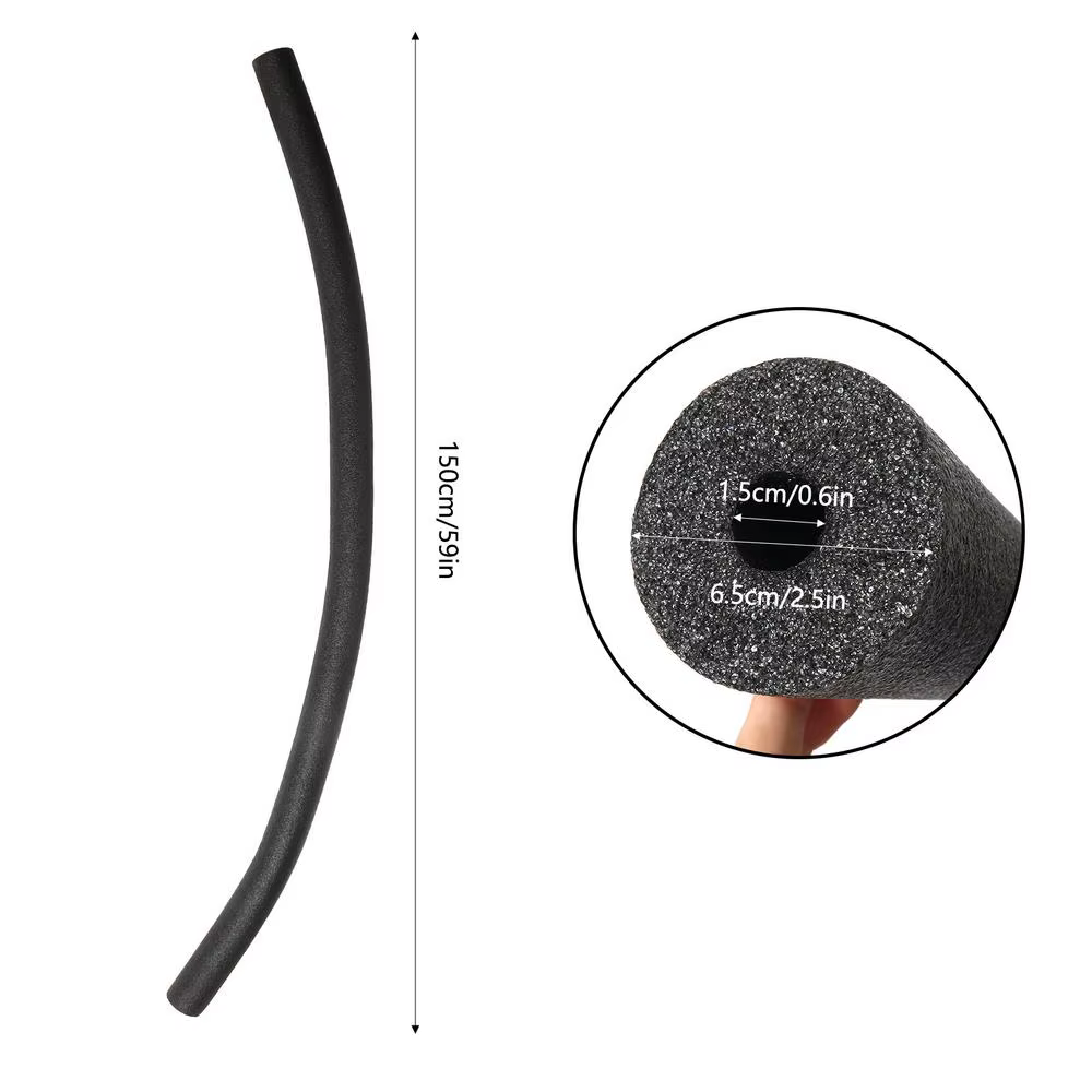 Bâton de natation flottant de 150 cm en coton perlé, aide à l'exercice sportif, bâton de flottabilit