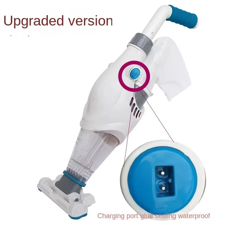 Nouvel aspirateur de piscine rechargeable de petite taille, machine d'aspiration des eaux usées sous