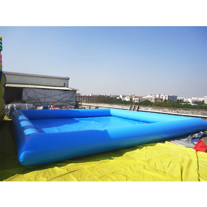 Piscine gonflable familiale extérieure pour jeu d'eau piscine gonflable en PVC grande piscine gonfla