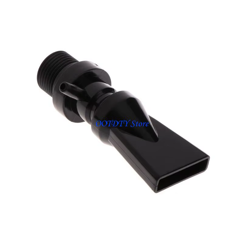 Connecteur tuyau sortie en plastique 367A, buse rotative en bec canard pour filtres d'aquarium
