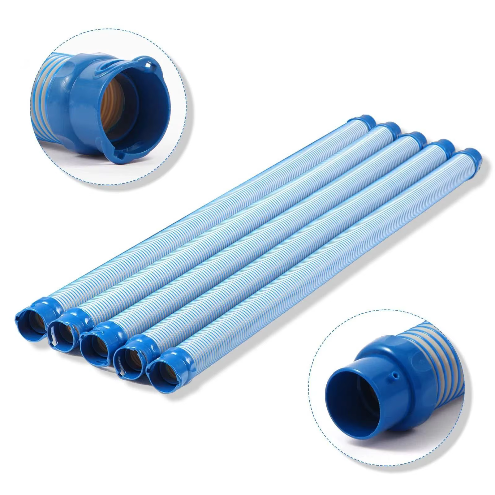 Kit de remplacement de tuyau de verrouillage de nettoyeur de piscine 40 pouces, 5 pièces/lot, pour Z