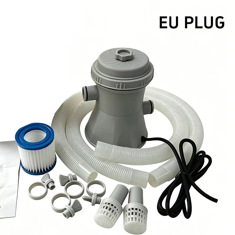 Pompe de filtration pour piscine hors sol, débit de 300 gallons, cartouche de pompe de piscine, pomp
