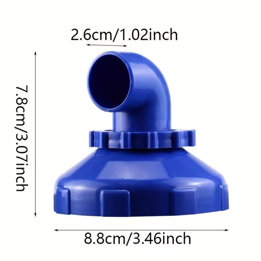 Buse de jet pour piscine 360 ° Buse d'entrée rotative pour piscine, jet de retour de piscine, pièc