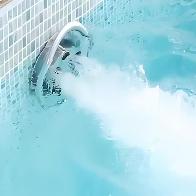 Dispositif d'entraînement à la natation pour maison, Jet de piscine à débordement avec pompe à eau,