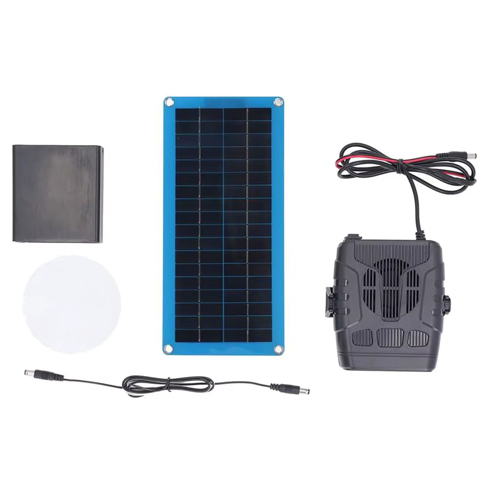 Réchauffeur de panneau solaire unique 30W, chargeur de panneau solaire de voiture avec chauffage, Ki