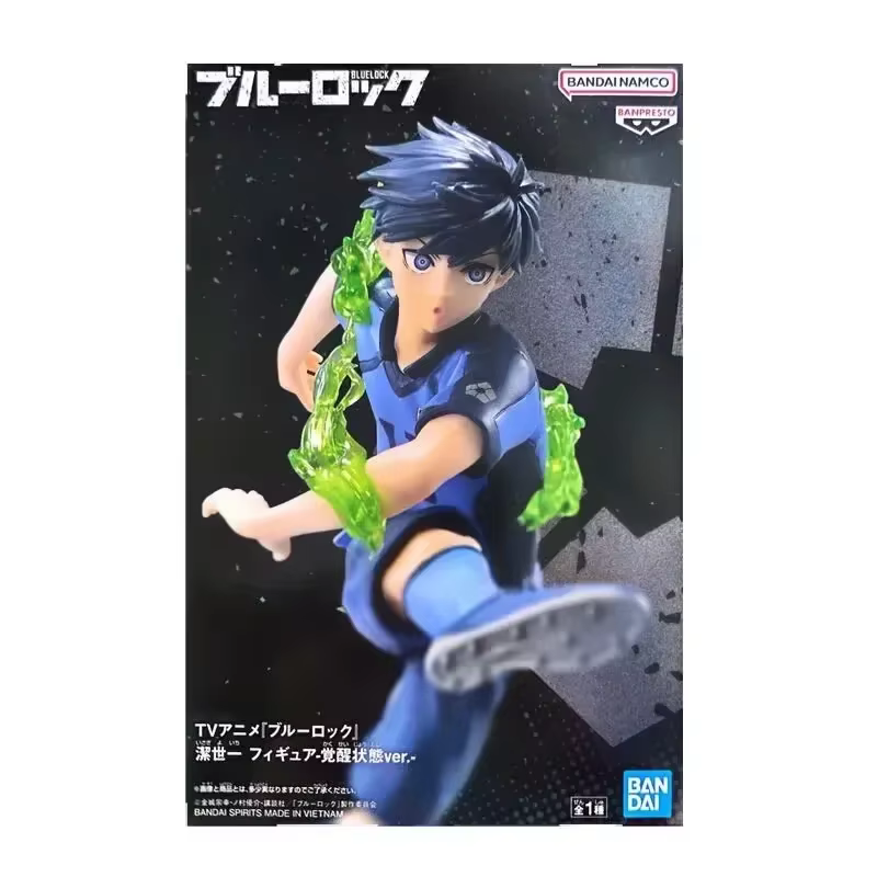 Original Bandai bleu serrure Bachira Meguru Isagi Yoichi Anime figurines Collection ornements Figure