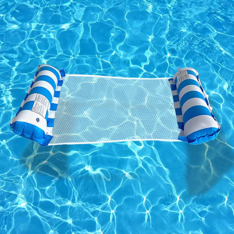 Lit flottant gonflable Lits flottants de piscine, hamac d'eau Portable pliable, chaise longue po