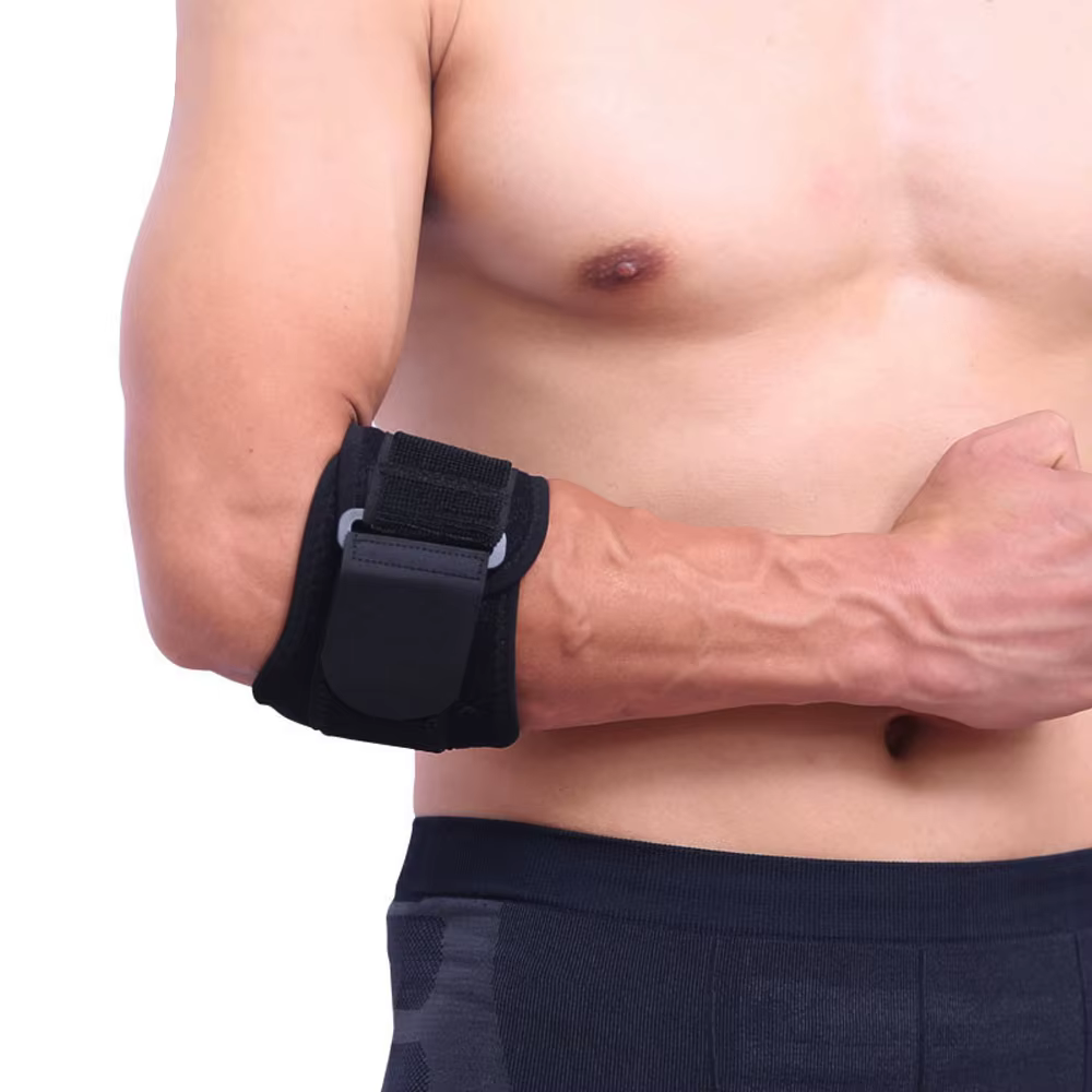 Attelles de coude de Tennis pour tendinite, sangles d'avant-bras et coussinet de Compression, envelo