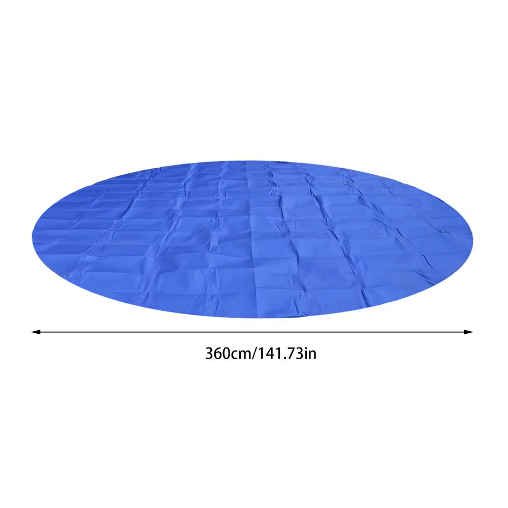 Tapis de sol imperméable et robuste pour piscine ronde de 3,6 mètres, tapis de sol pour piscine, tap