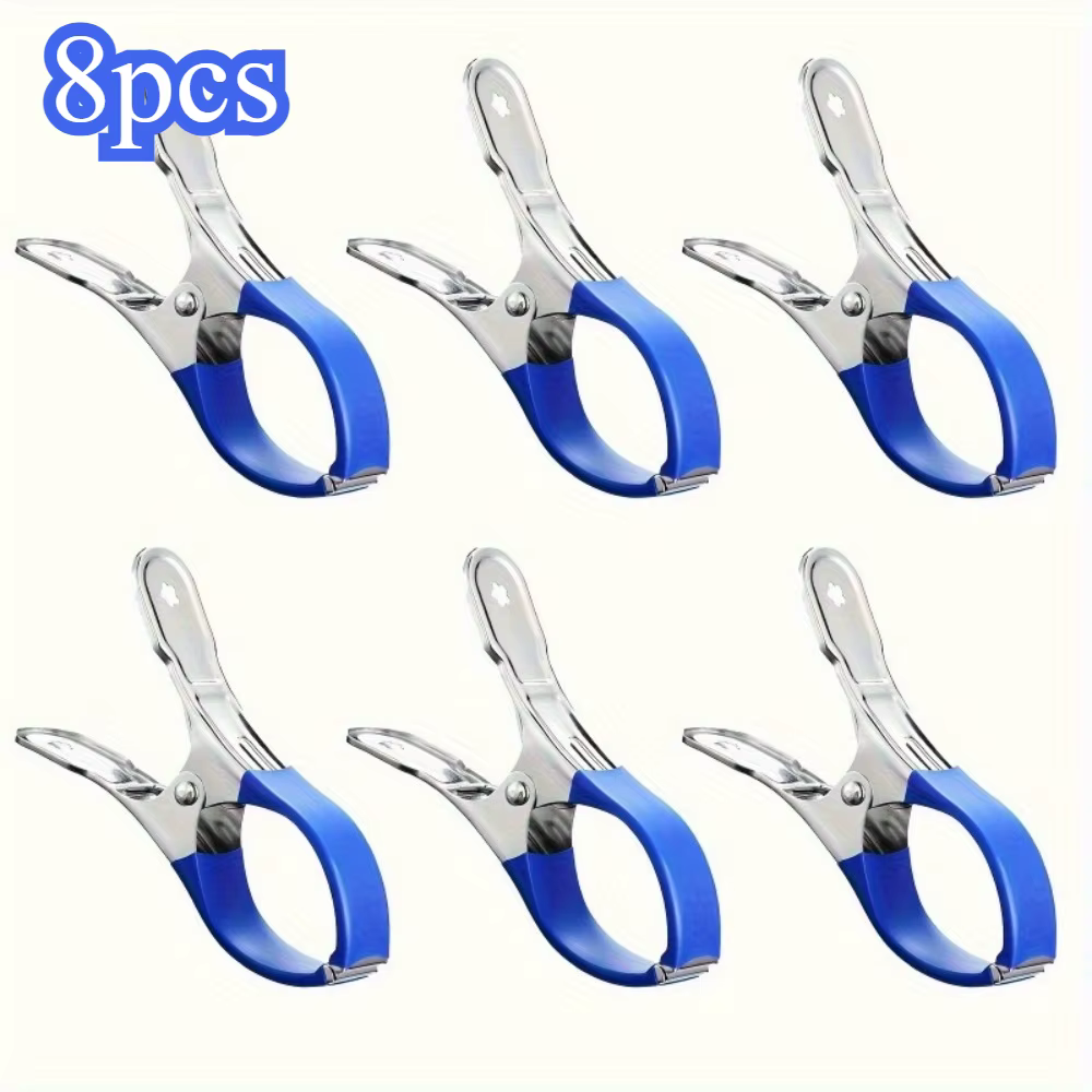 Clips de couverture de piscine en acier inoxydable 8/15, Clips à ressort coupe-vent robustes, adapté