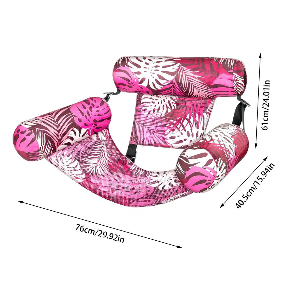Nouveau matelas gonflable flottant pour piscine, hamac aquatique, lit de plage, chaise de natation p