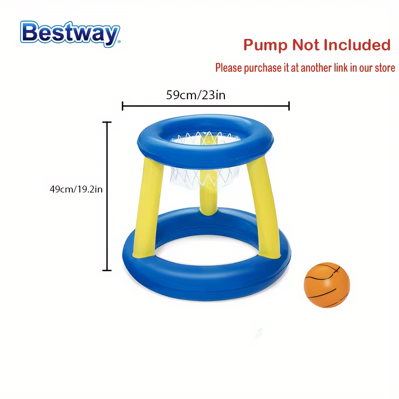 Ensemble de natation de basket-ball gonflable Bestway, jeu de piscine flottant, ensemble de natation
