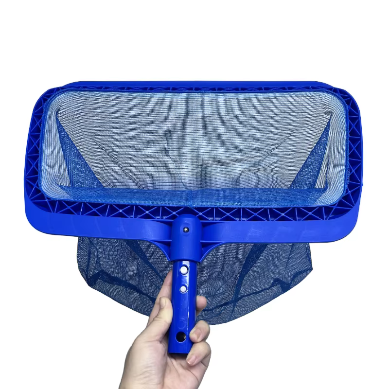 Râteau à feuilles de piscine professionnel-sac profond de grande capacité cadre épaissi filet d'écum