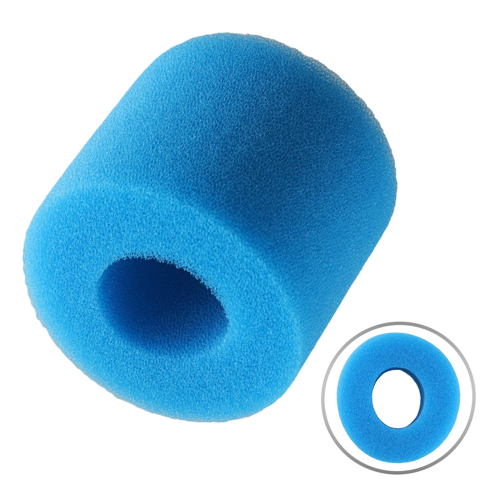 Filtre lavable pour piscine Intex Type -I/II/VI/D / Éponge nettoyante en mousse réutilisable / Carto