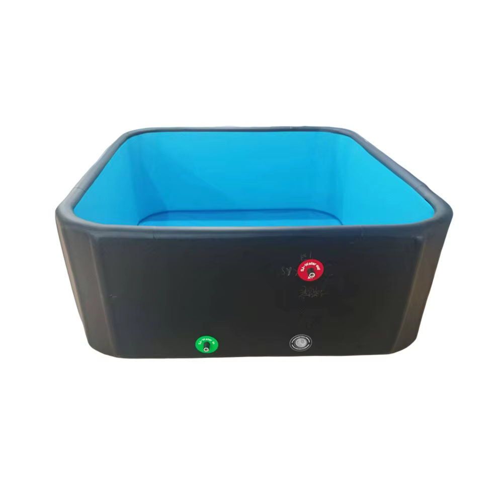 Piscines gonflables, piscine hors sol gonflable carrée, pour utilisation en extérieur dans la cour.